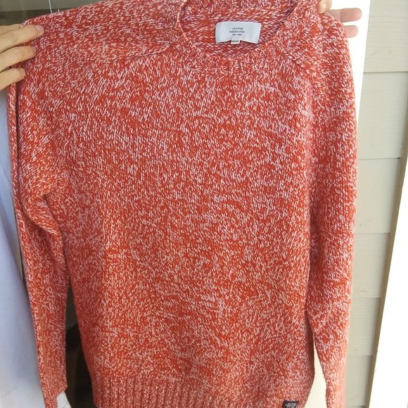 Jack Spade Other - Jack Spade Red & white marled sweater size M